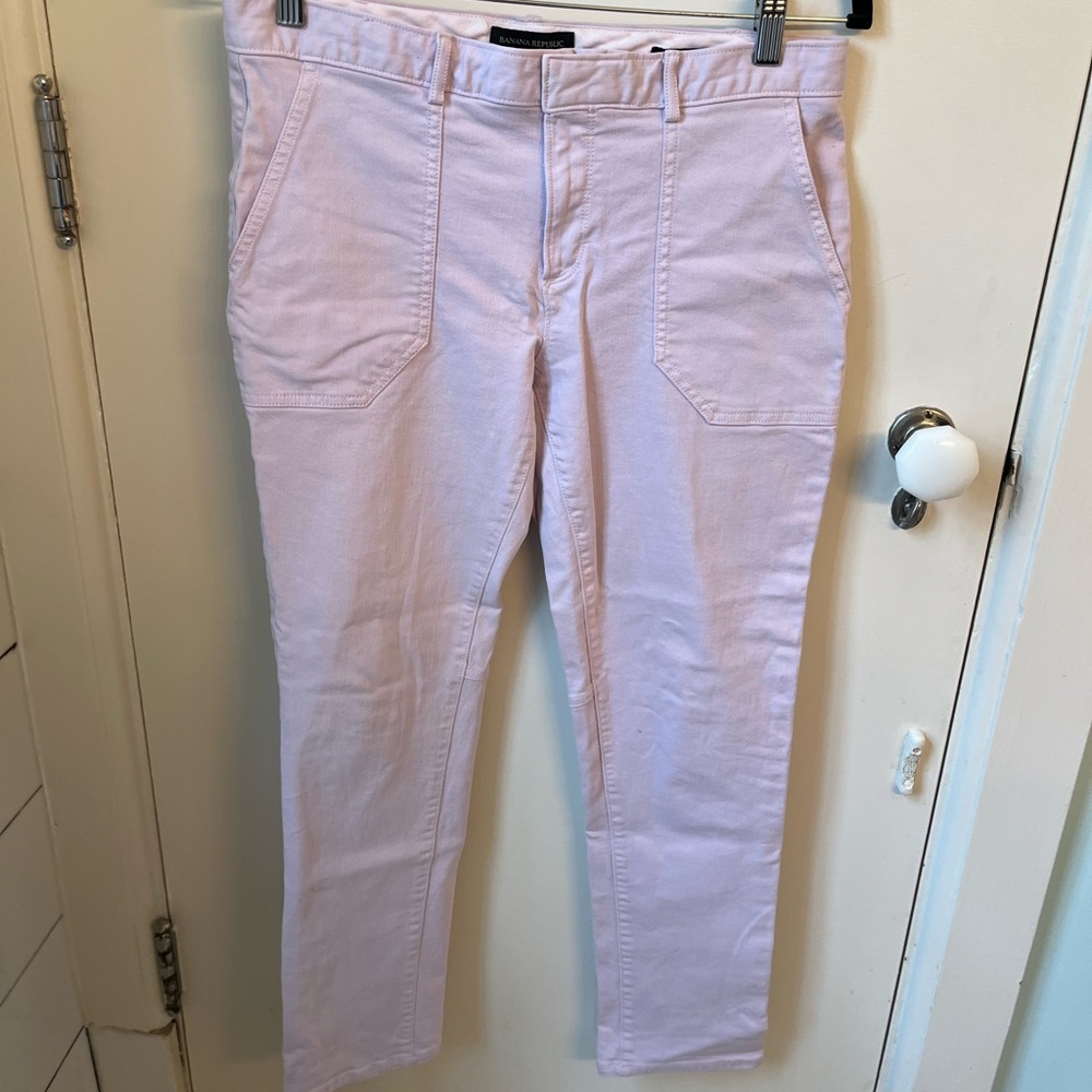 Banana Republic size 4 purple Sloan pant